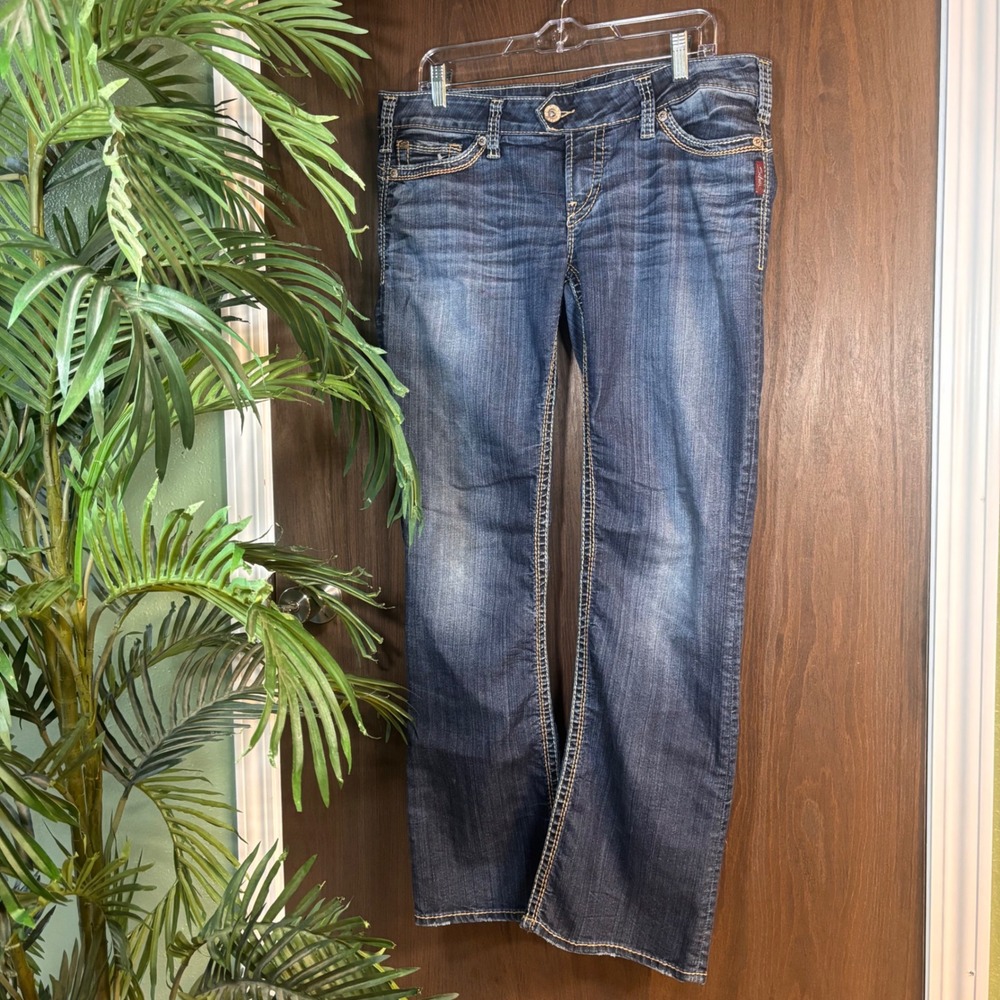 Silver Jeans Tuesday Slim Bootcut Dark Wash Jeans Women's 31x31